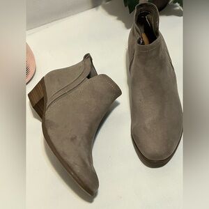 Madeline Taupe Ankle Booties